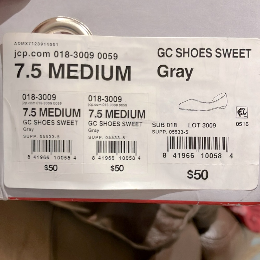 GC SHOES “SWEET” Gray flats - Picture 6 of 6